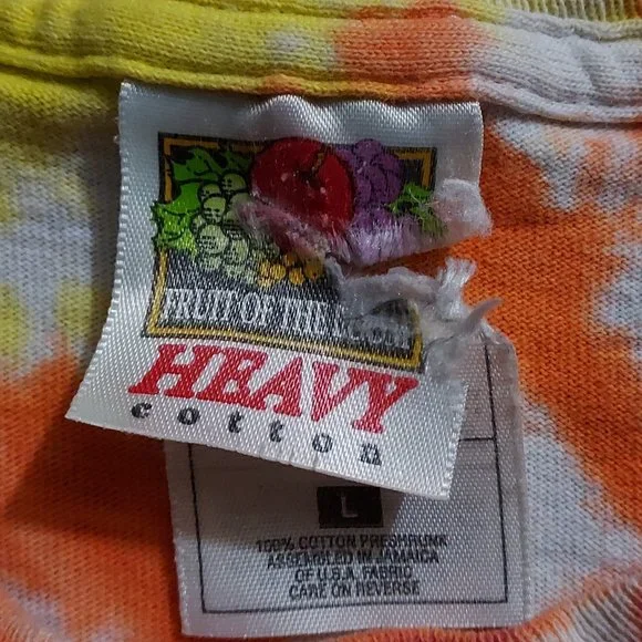 Tie Die souvenir tee, "Bar Harbor Maine" - Picture 4 of 4